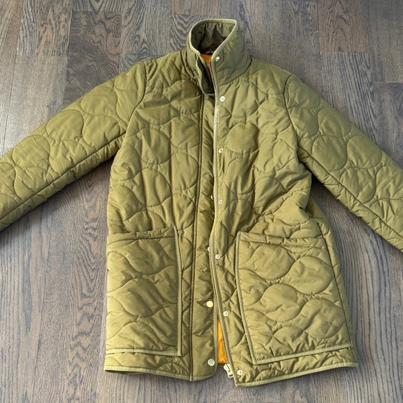 J. Crew Jackets & Blazers - J. Crew women’s  Quilted Puffer Jacket in Olive